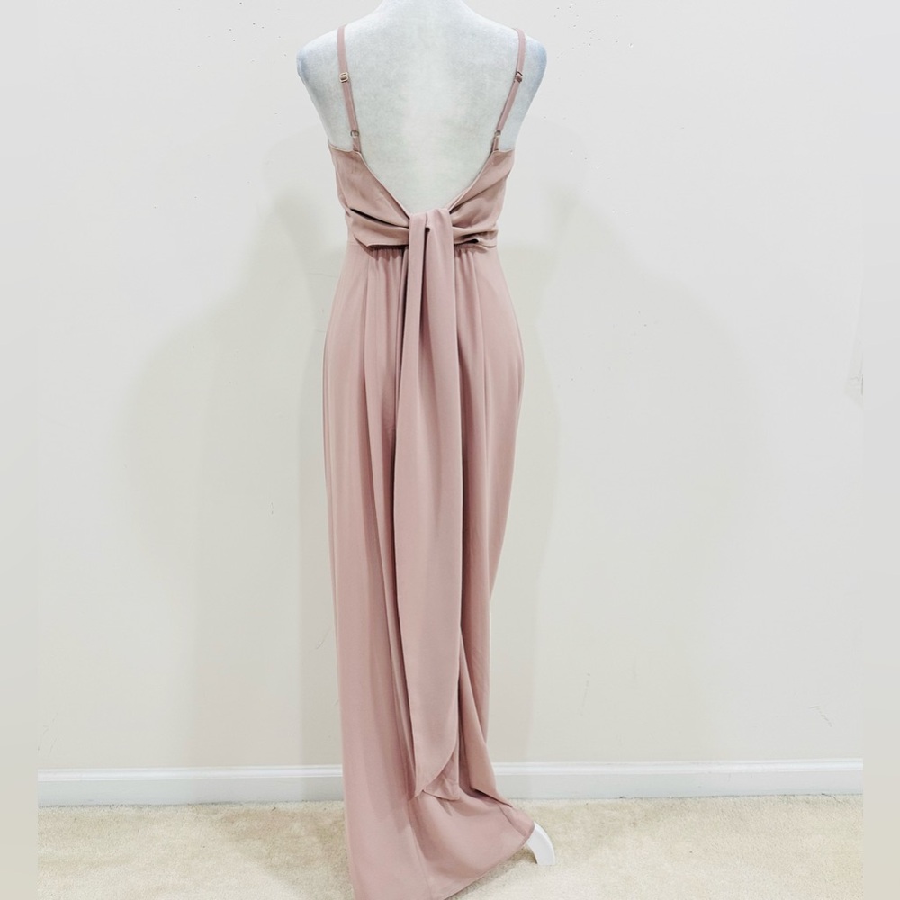 Show Me Your Mumu‎ S Dusty Blush Pink Faith Maxi Dress Formal Wedding Guest - Picture 3 of 11
